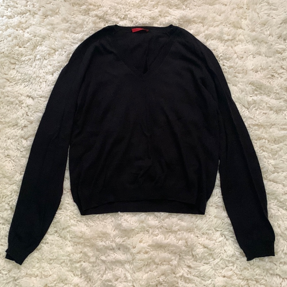 Prada Red Label Black Sweater